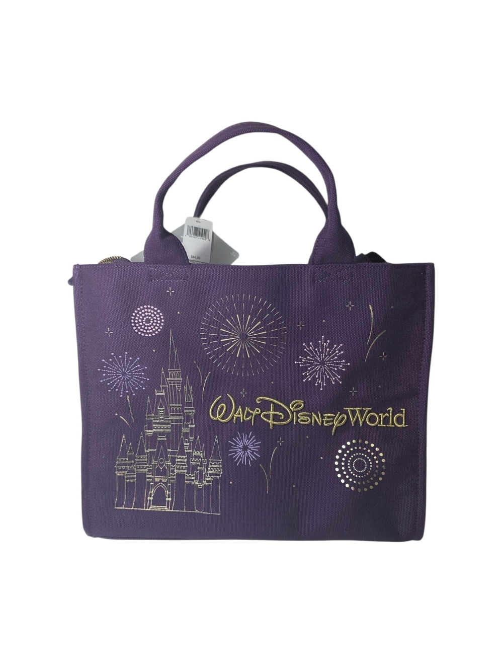 Disney Purple Castle Tote Bag